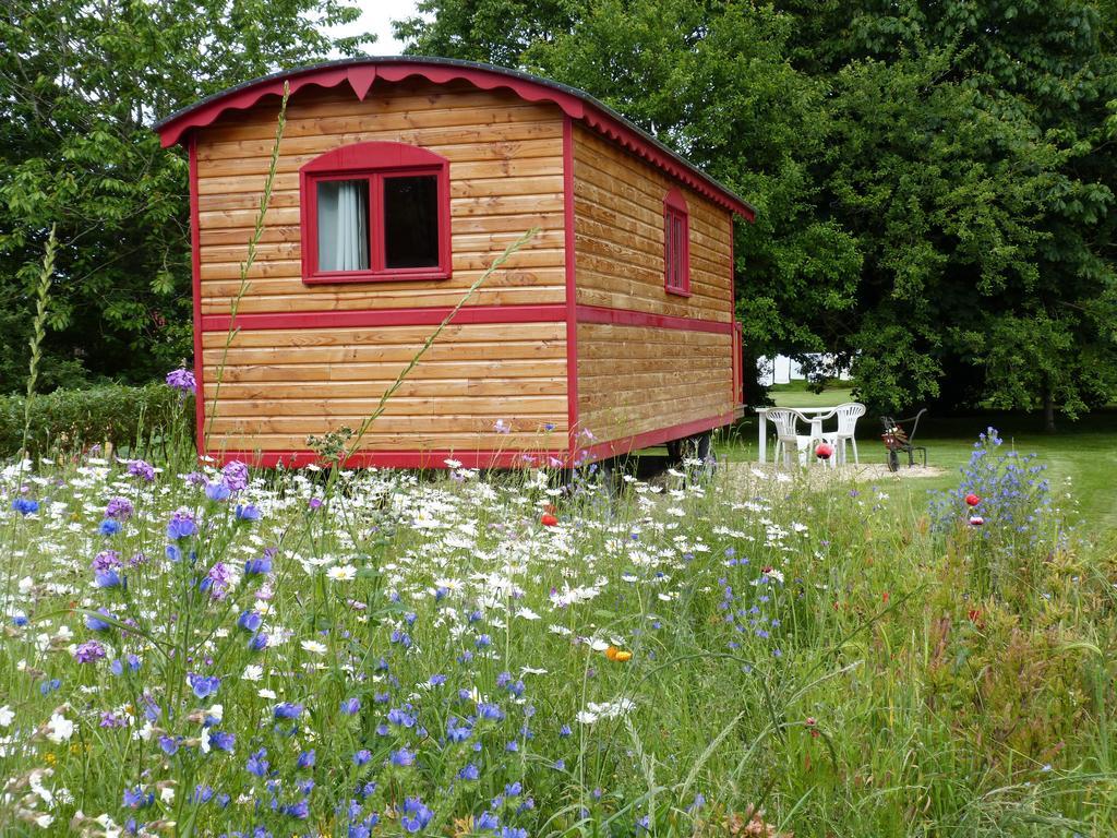 Bed and Breakfast La Fermette du Rohiou à Le Faouet  Chambre photo